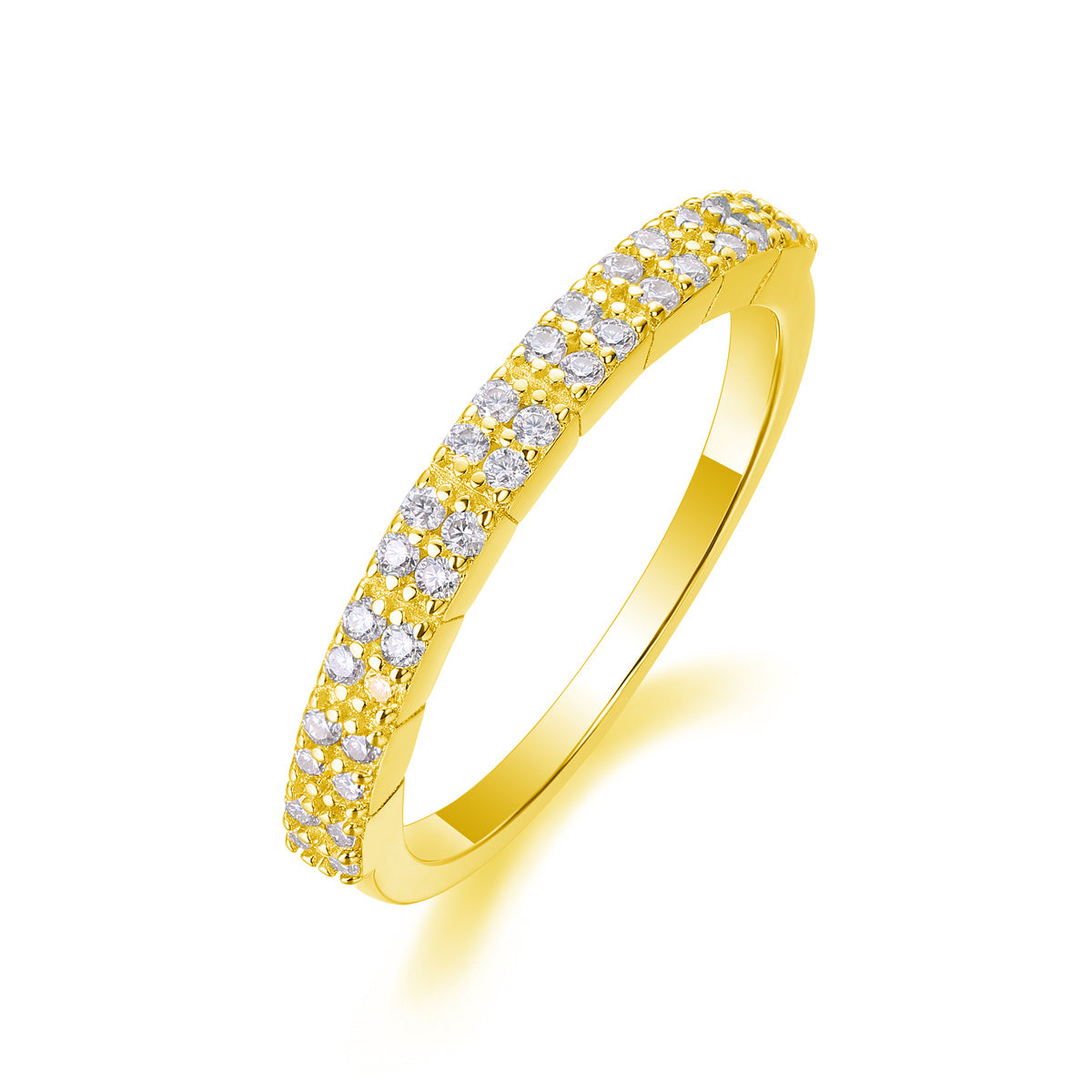 For Love - A Fashionable And Luxurious Jewelry Accessory Set With Moissanite S925 Sterling Silver And Platinum-plated Diamond