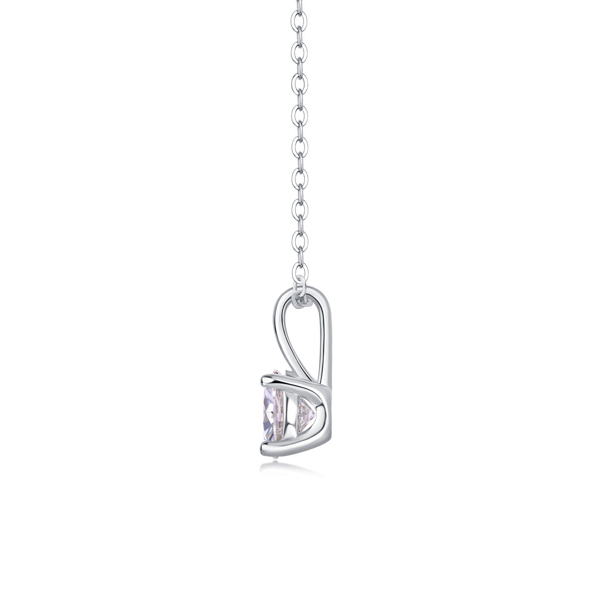 Encounter - A Fashionable And Luxurious Diamond Jewelry Pendant Set With 1-carat Moissan Diamond S925 Sterling Silver