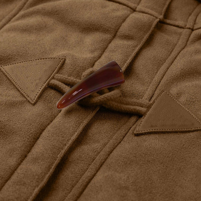 Winter Jackets For Women Sherpa Lined Jacket Women Duffle Toggle Coat Hooded Fleece Jacket